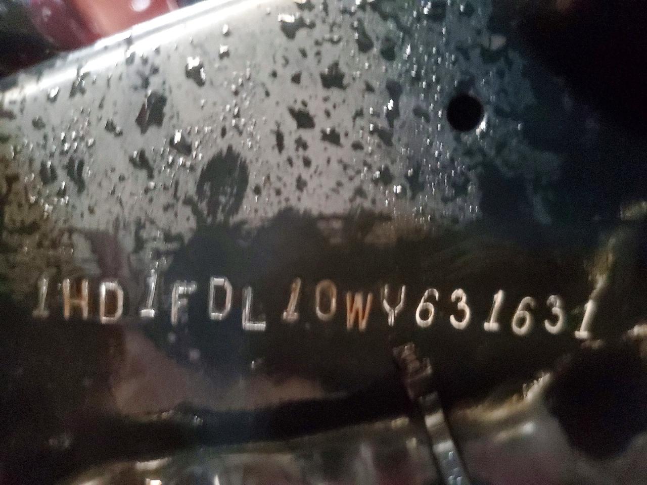 1998 HARLEY Fl VIN 1HD1FDL10WY631631 photo 8