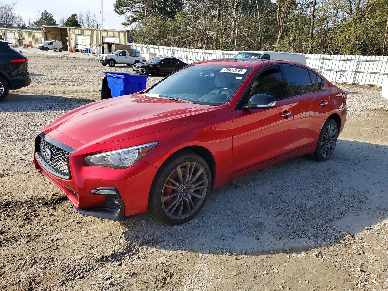 2022 Infiniti Q50 VIN JN1FV7DRXNM390038 photo 1
