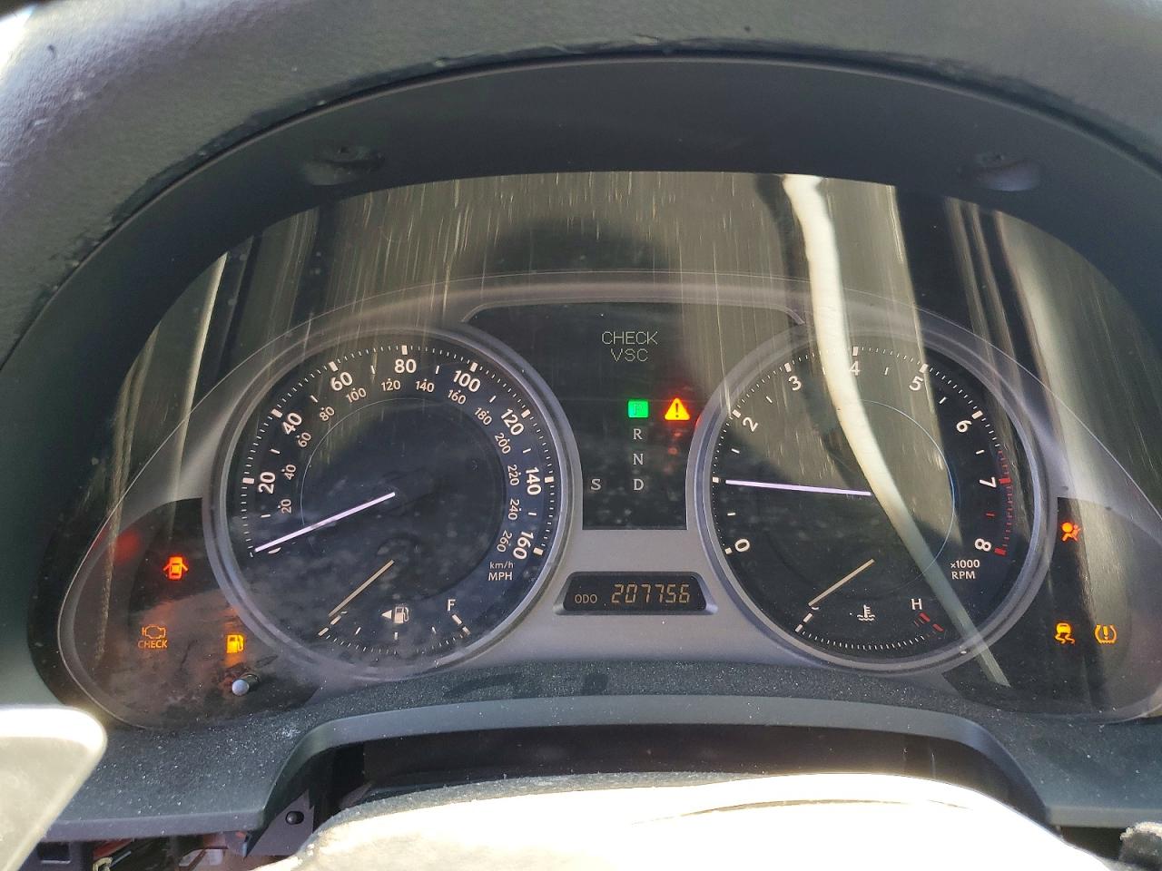 2006 Lexus Is VIN JTHBE262862000158 photo 9
