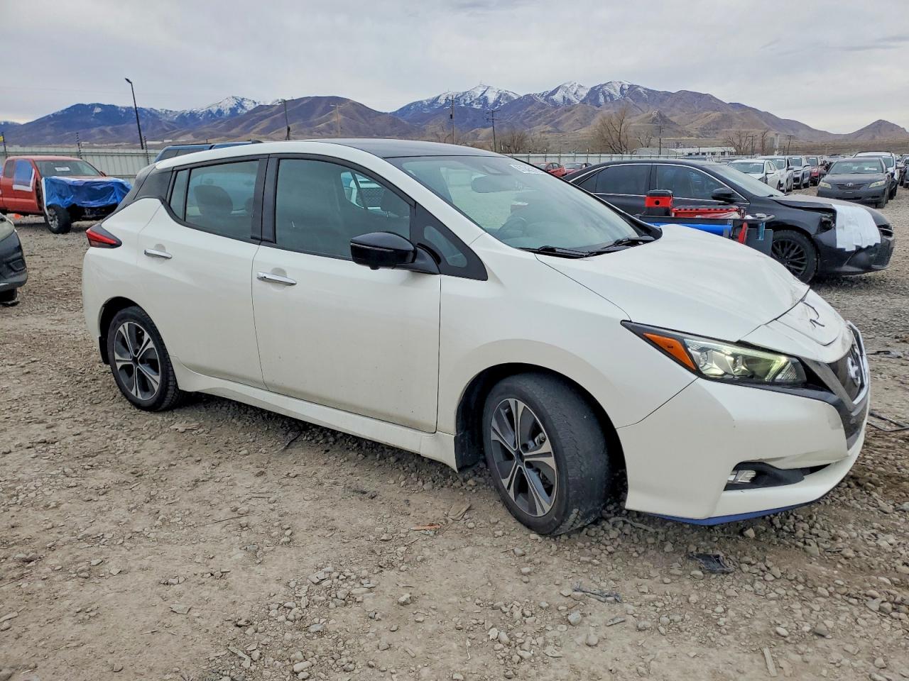 2021 Nissan Leaf VIN 1N4BZ1DV9MC553749 photo 4