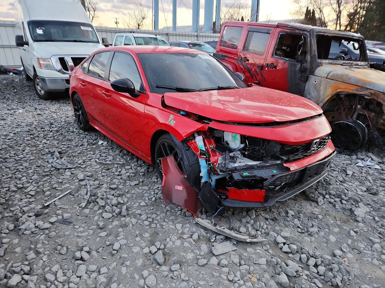 2025 Honda Civic VIN 2HGFE2F53SH596893 photo 4