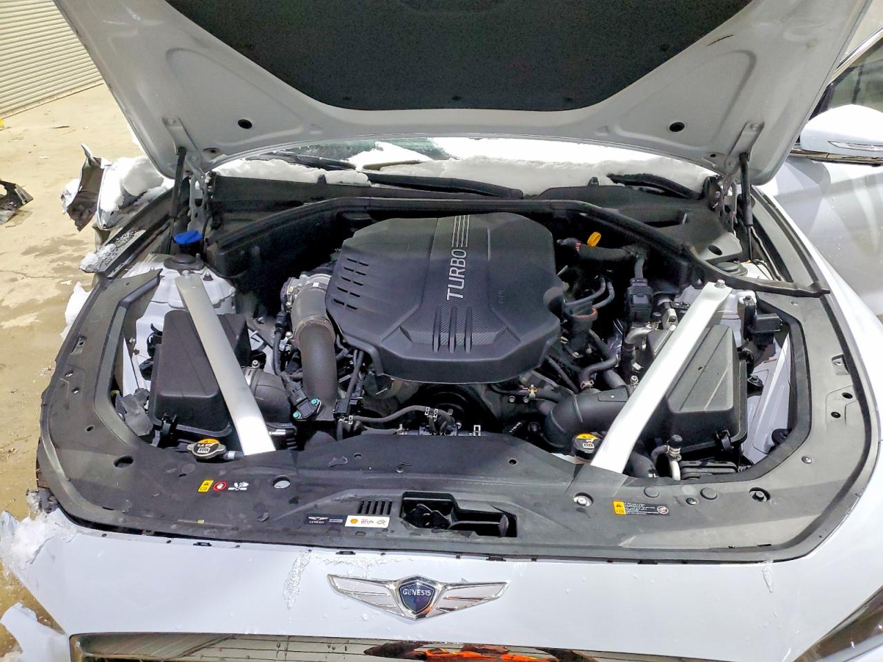 2021 Genesis G70 VIN KMTG34LEXMU074398 photo 11
