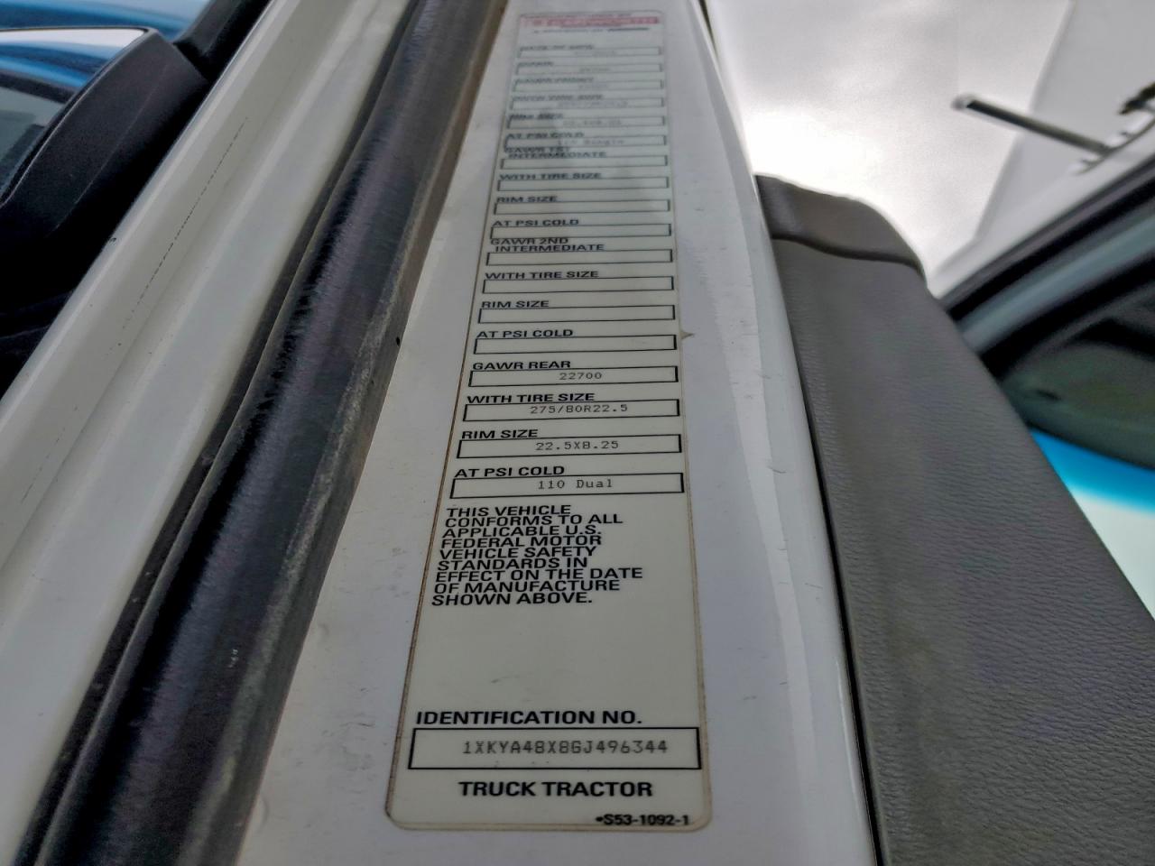 2016 KENWORTH All models VIN 1XKYA48X8GJ496344 photo 10