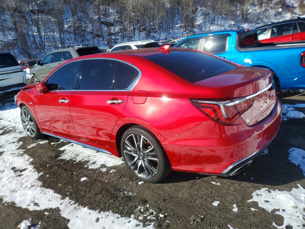 2020 Acura RLX VIN JH4KC2F97LC000418 photo 2