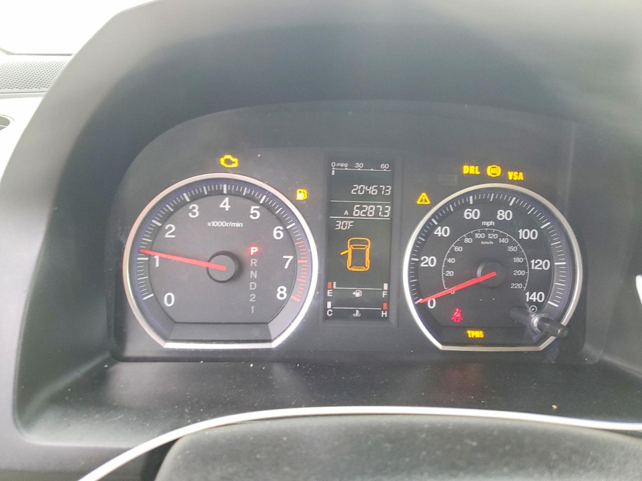 2007 Honda Crv VIN JHLRE48717C062763 photo 9