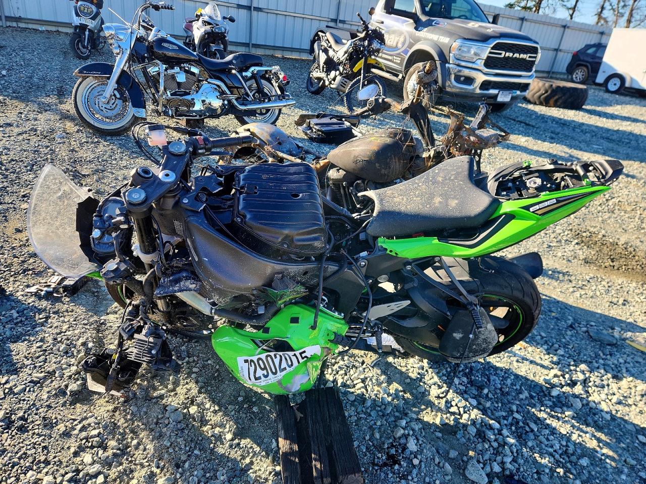 2020 Kawasaki Zx636 k VIN JKBZXJG13LA009531 photo 3