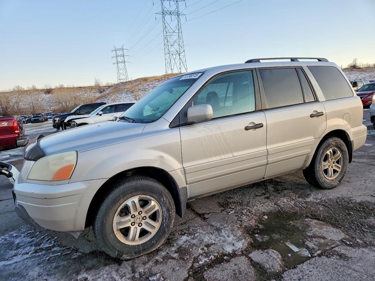2003 HONDA Pilot VIN 2HKYF18573H527161 photo 1