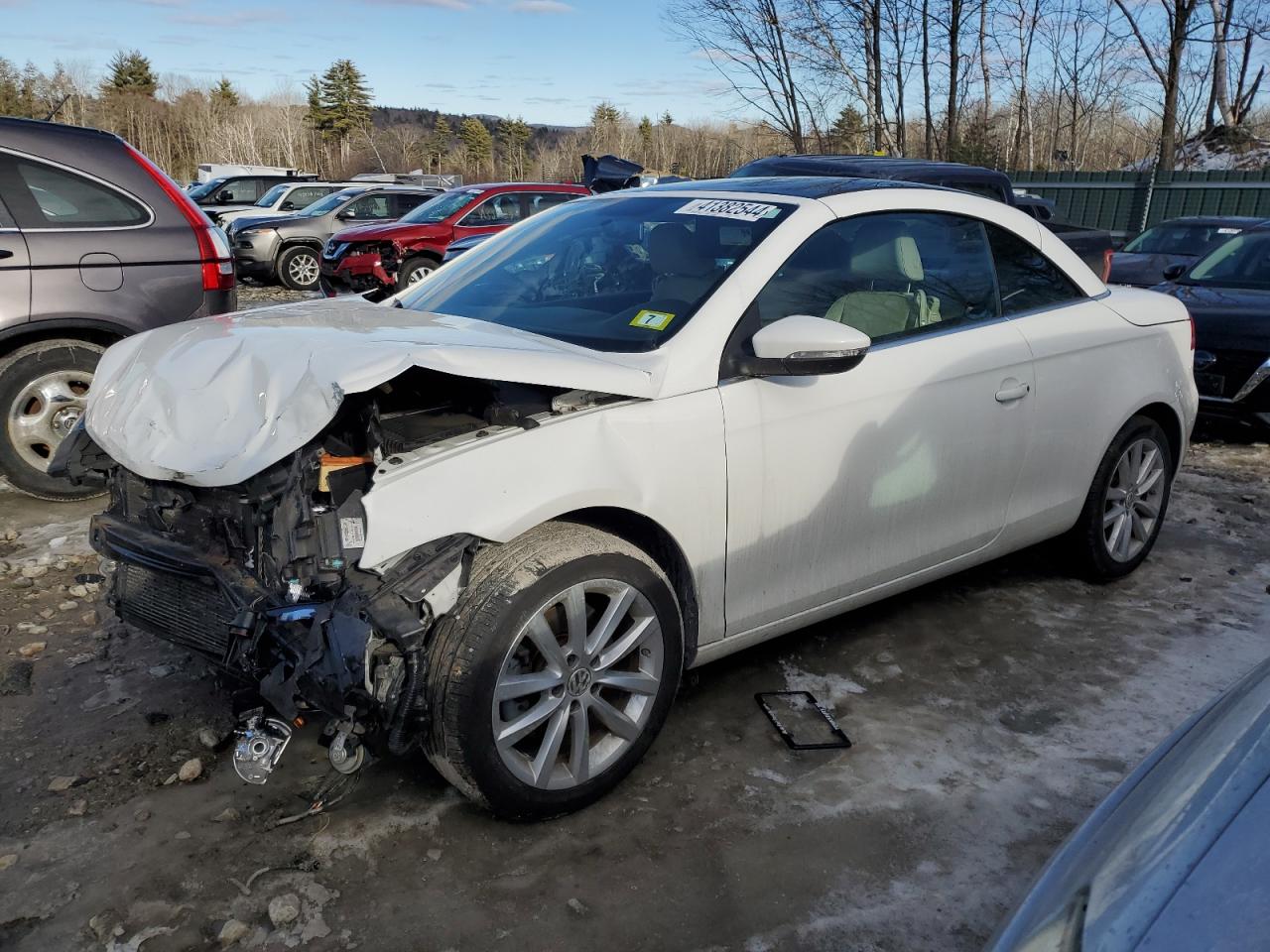 2013 VOLKSWAGEN Eos VIN WVWBW8AH5DV003849 photo 1