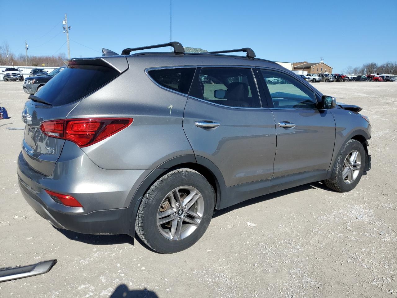 2017 HYUNDAI Santa fe VIN 5NMZUDLB9HH050262 photo 3