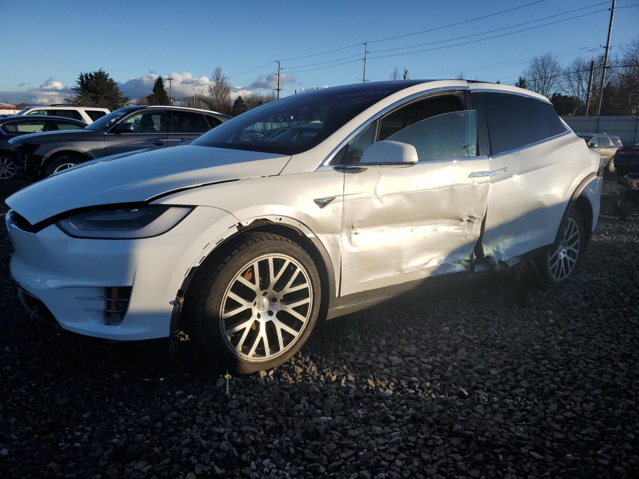 2020 TESLA Model x VIN 5YJXCAE25LF239815 photo 1