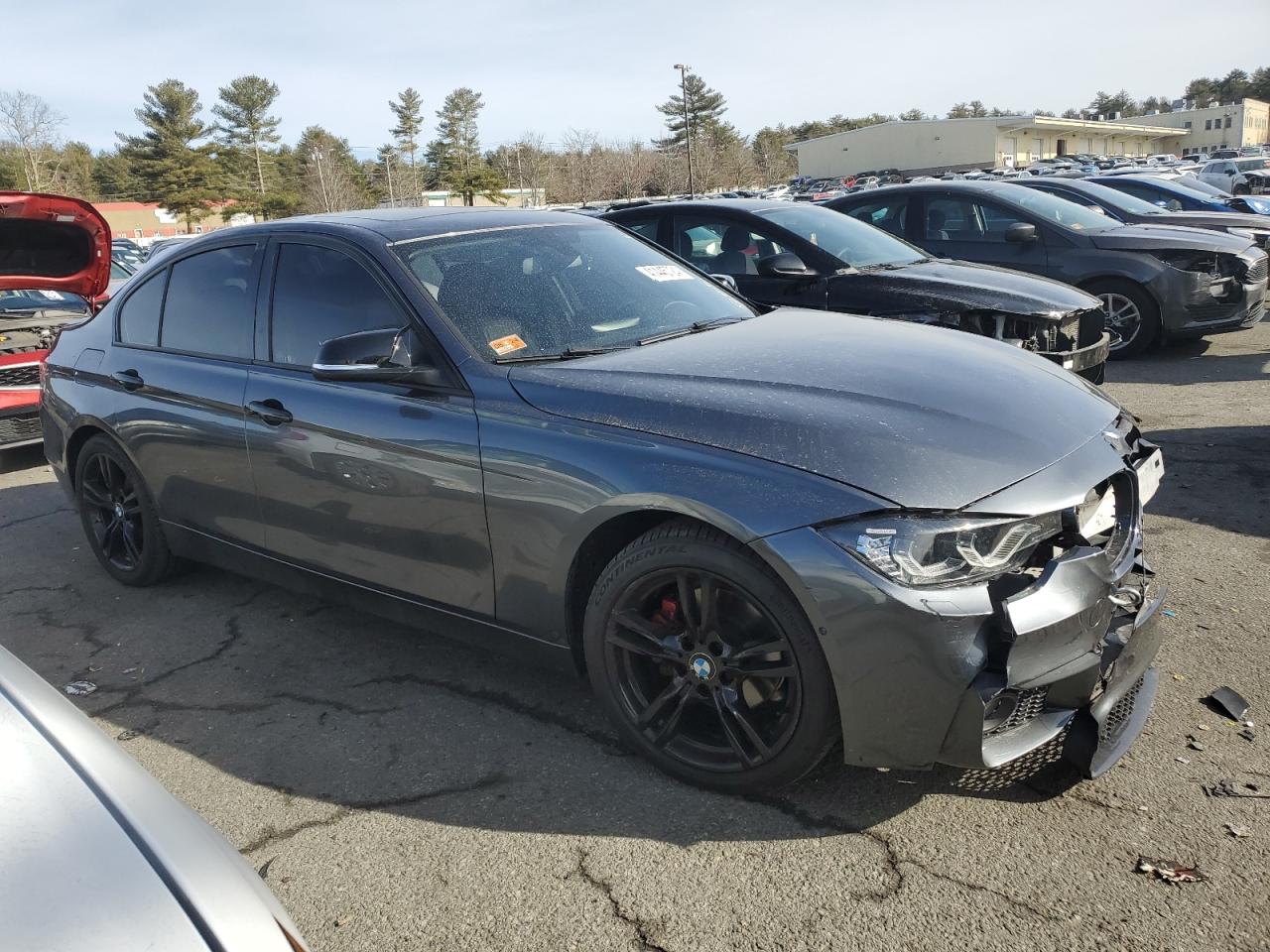 2013 BMW 3 series VIN WBA3A5G58DNP24260 photo 4