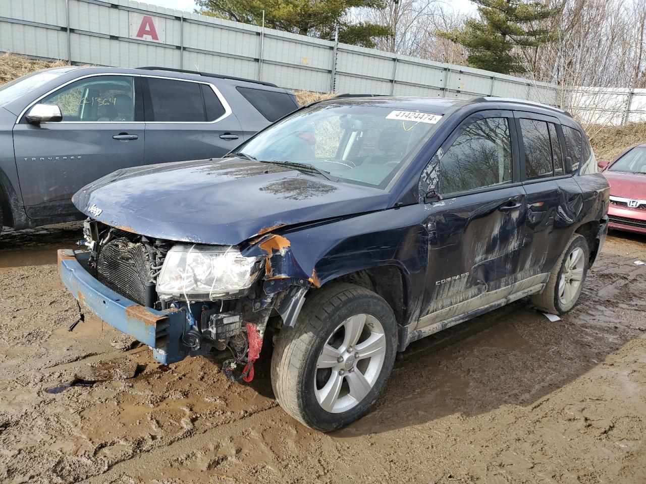2012 JEEP Compass VIN 1C4NJCEB7CD678241 photo 1