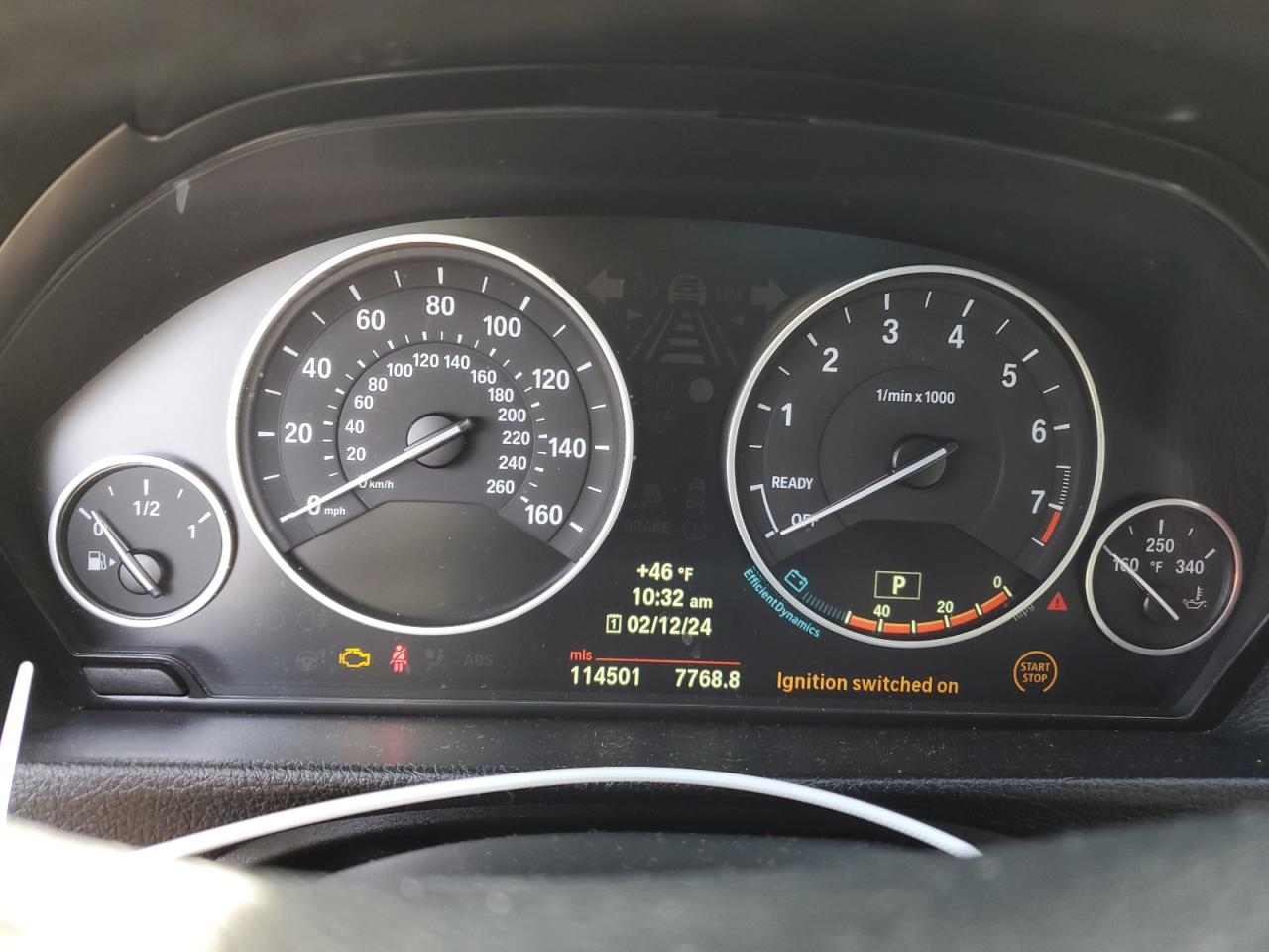 2013 BMW 3 series VIN WBA3A5G58DNP24260 photo 9