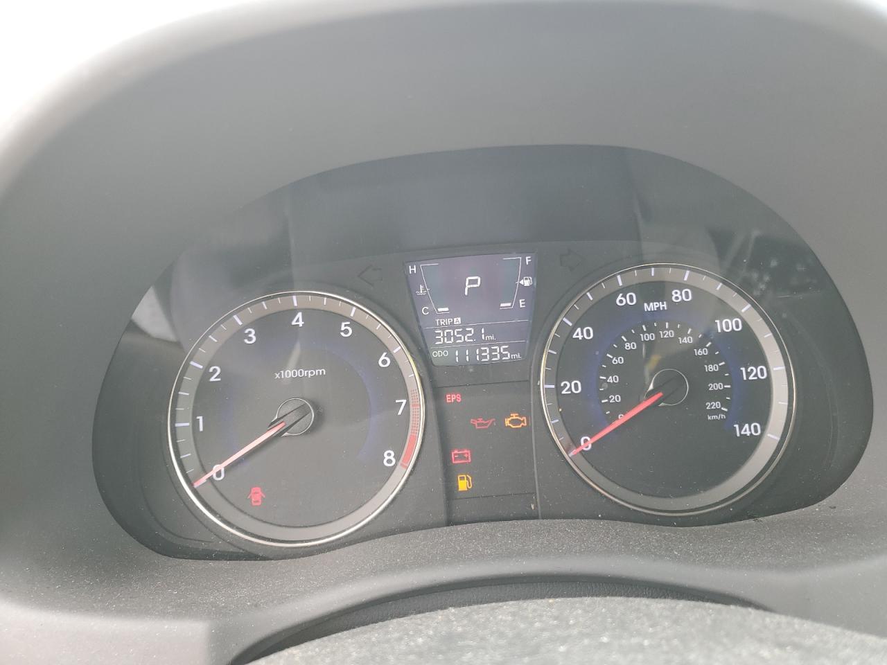 2012 HYUNDAI Accent VIN KMHCU4AEXCU160897 photo 9