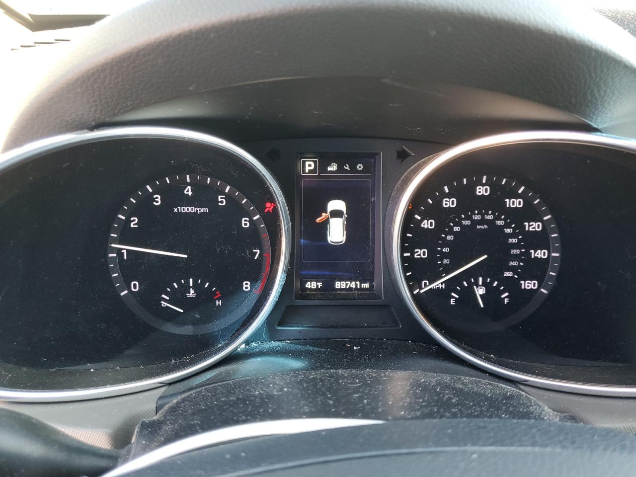 2017 HYUNDAI Santa fe VIN 5NMZUDLB9HH050262 photo 9