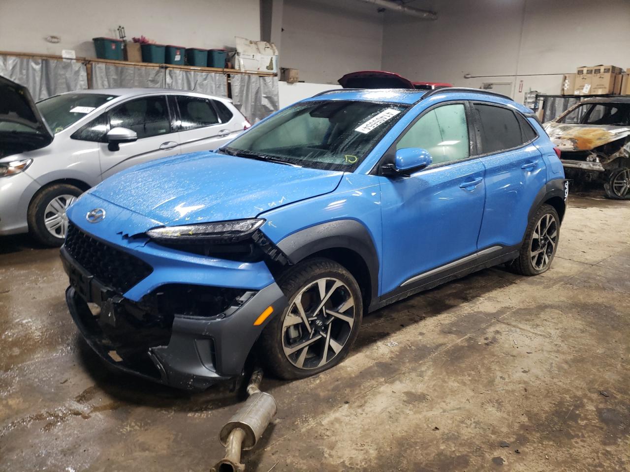 2022 HYUNDAI Kona VIN KM8K5CA3XNU812387 photo 1