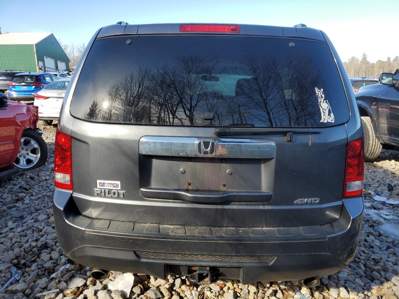 2012 HONDA Pilot VIN 5FNYF4H58CB005042 photo 6