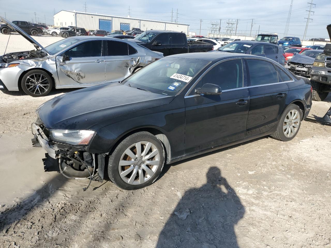 2013 AUDI A4 VIN WAUAFAFL1DN020502 photo 1