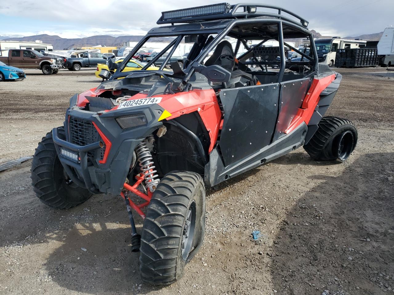 2020 POLARIS RZR XP 4 TURBO VIN 3NSN4E920LF799942 photo 2