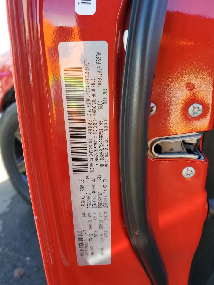 2017 RAM 1500 VIN 1C6RR7LTXHS646293 photo 12