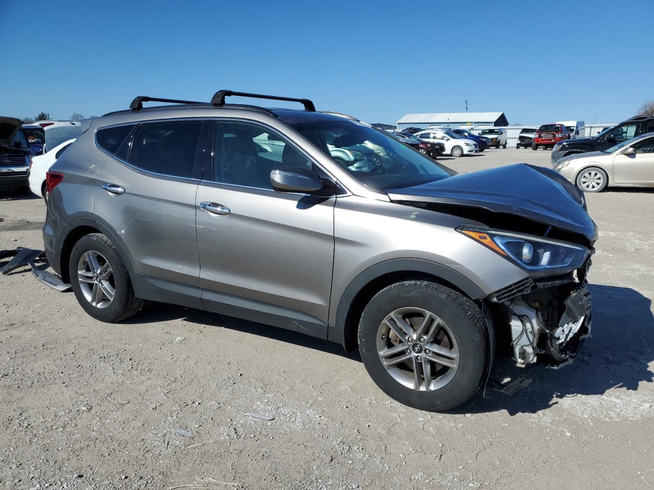 2017 HYUNDAI Santa fe VIN 5NMZUDLB9HH050262 photo 4