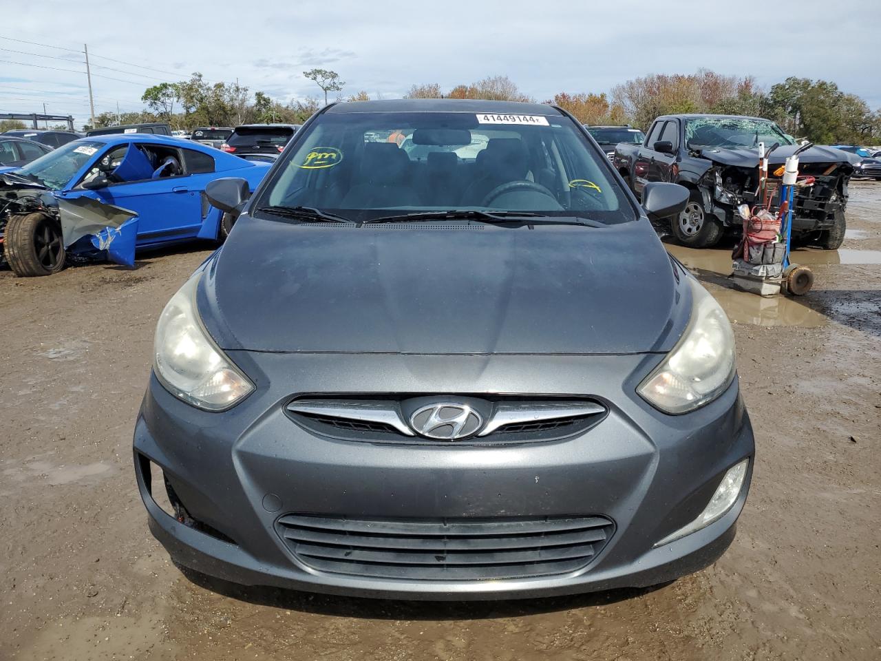 2012 HYUNDAI Accent VIN KMHCU4AEXCU160897 photo 5