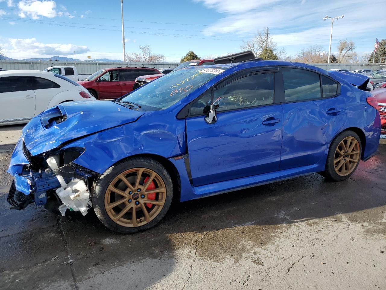 2020 SUBARU Wrx VIN JF1VA1C66L9808075 photo 1
