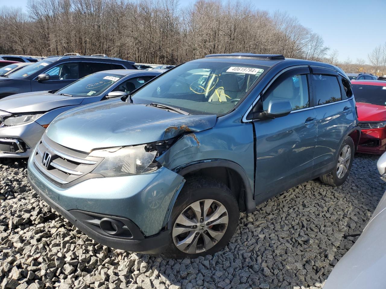 2014 HONDA Cr-v VIN 5J6RM4H52EL022567 photo 1