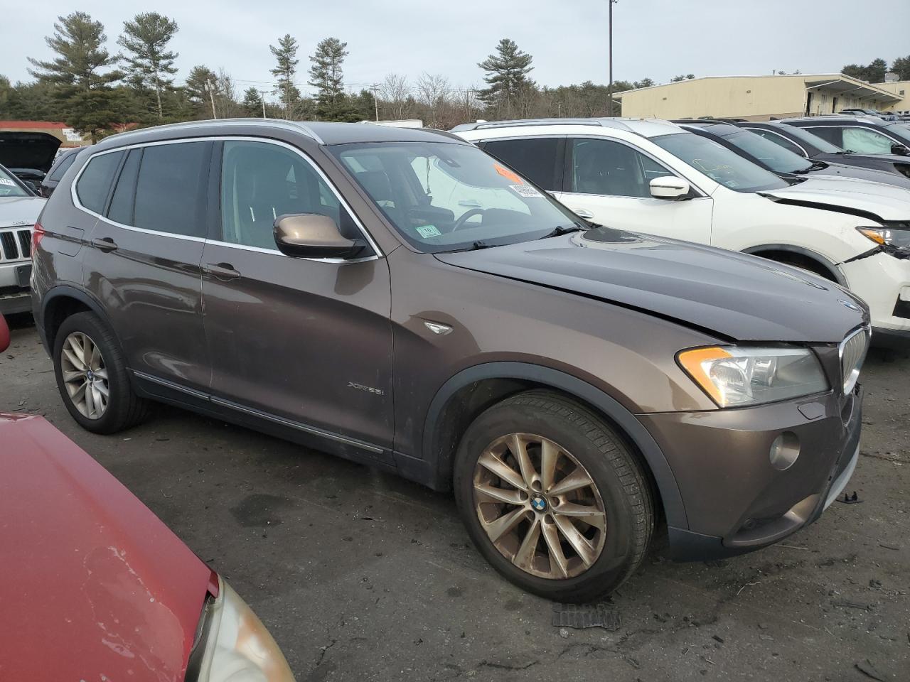 2014 BMW X3 VIN 5UXWX9C56E0D18540 photo 4