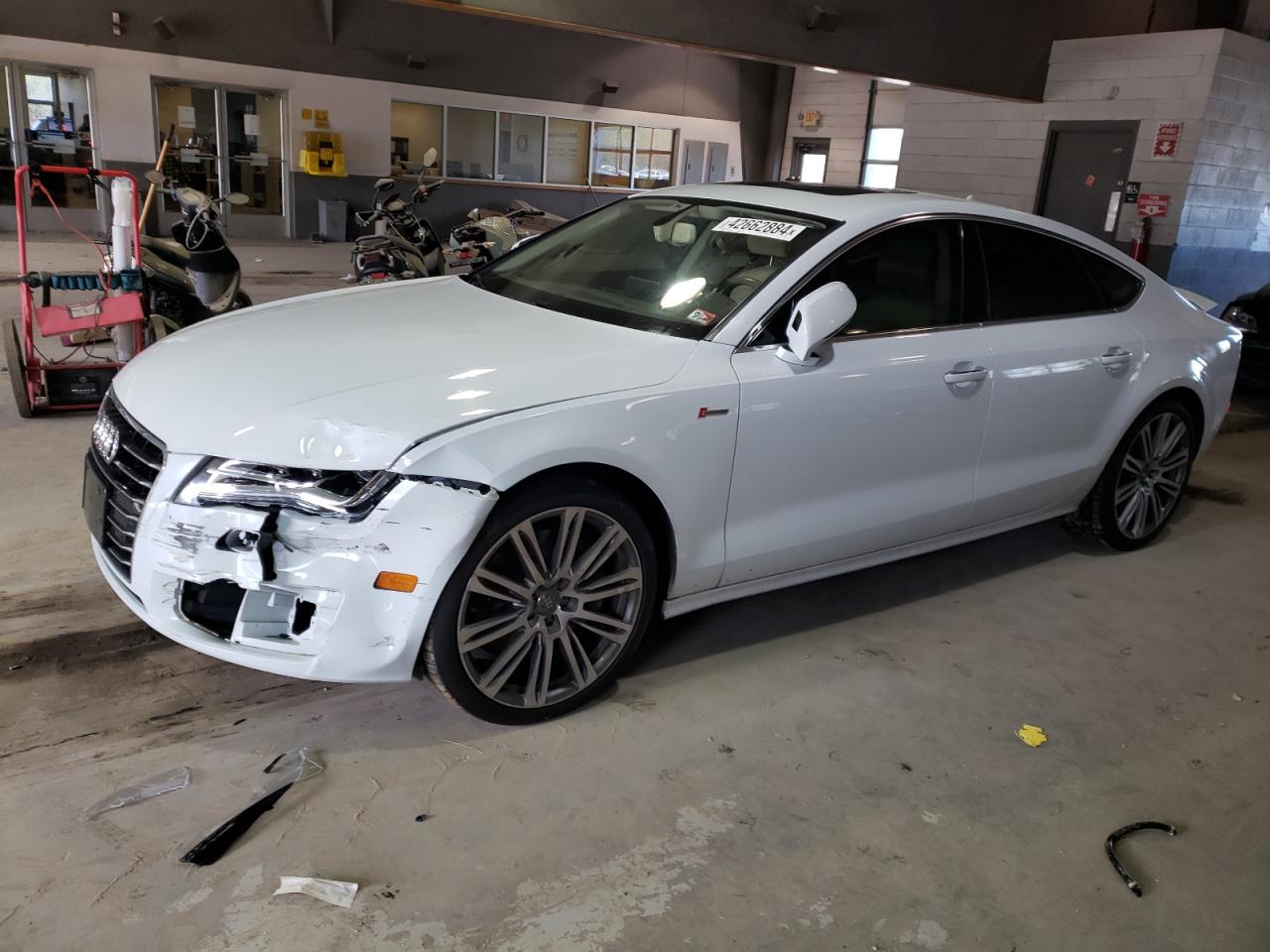 2012 Audi A7 VIN WAU2GCFC7CN125203 photo 1