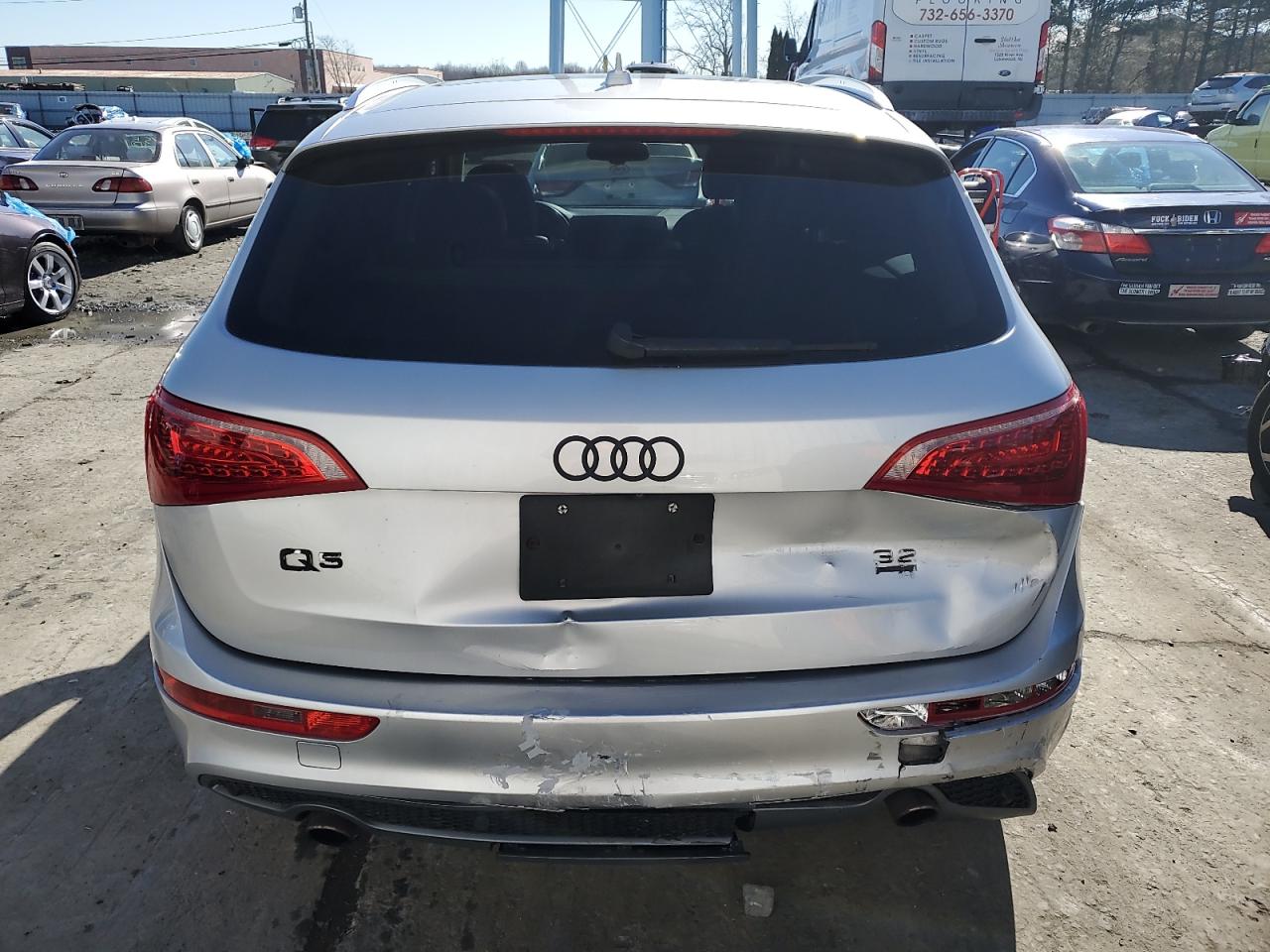 2012 AUDI Q5 VIN WA1WKAFP1CA103936 photo 6