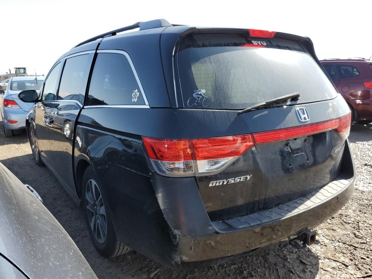 2015 HONDA Odyssey VIN 5FNRL5H93FB092679 photo 2