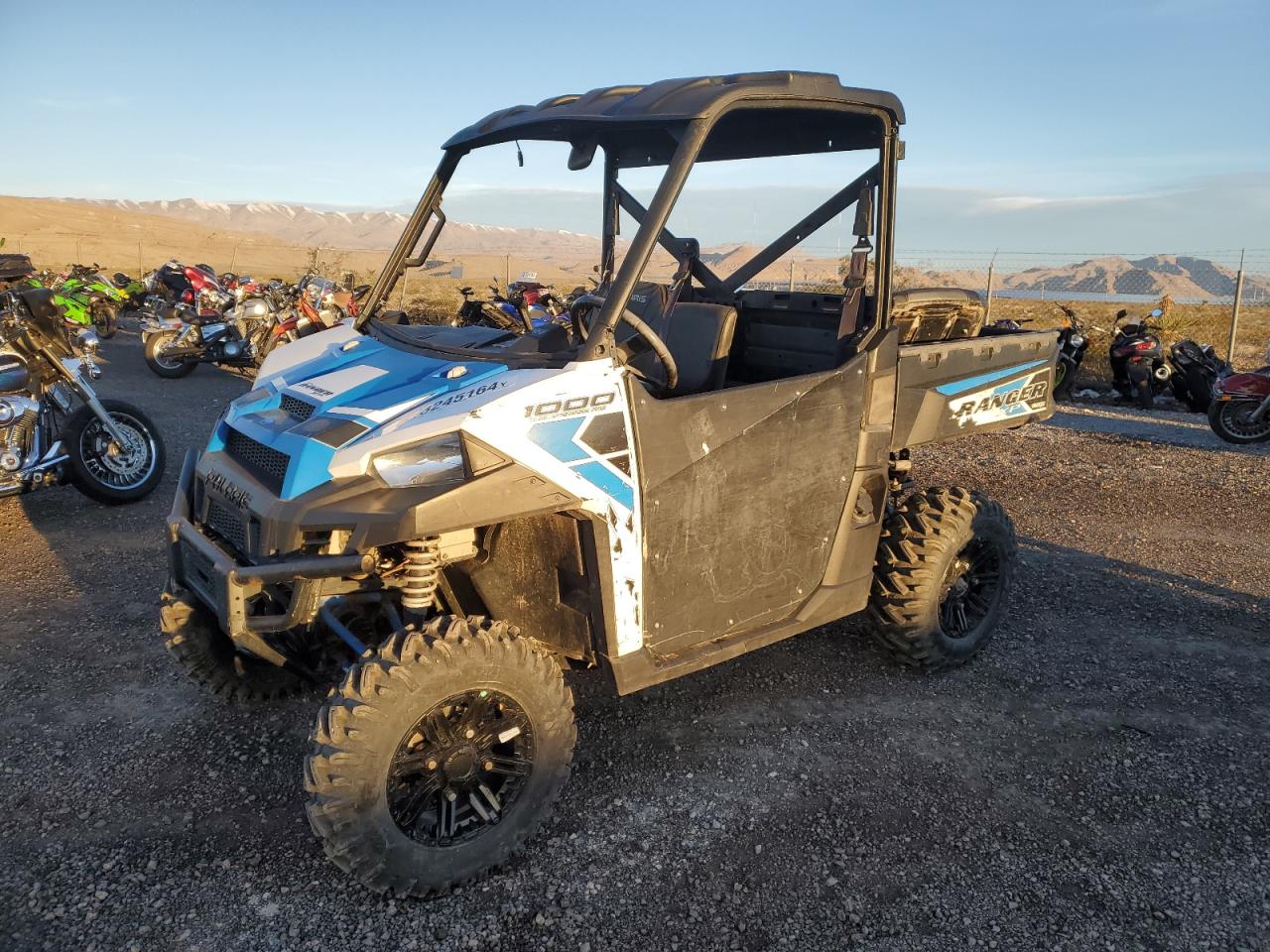2017 POLARIS RANGER XP 1000 EPS VIN 3NSRTE991HG841912 photo 2