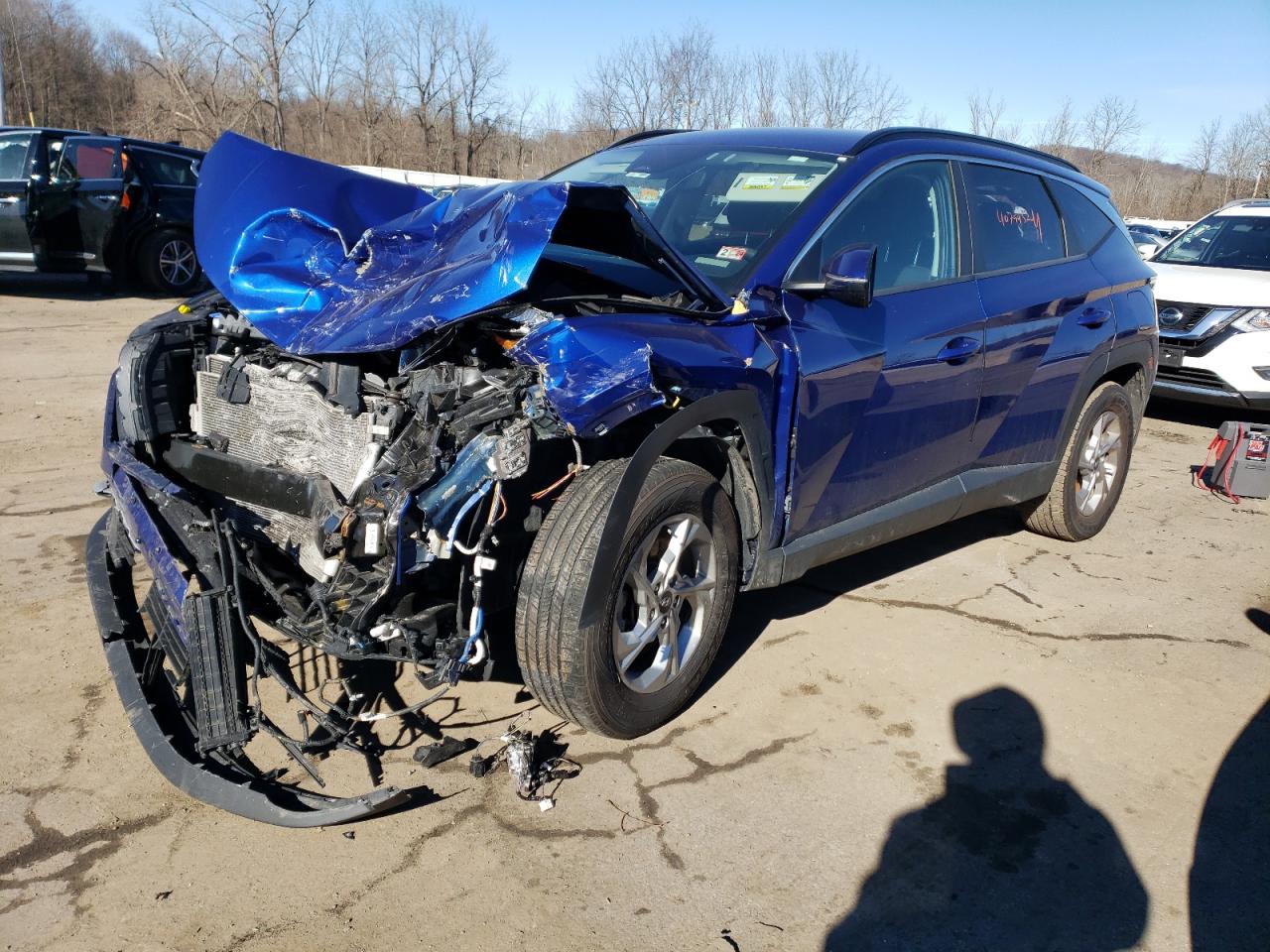 2022 HYUNDAI Tucson VIN 5NMJBCAEXNH088721 photo 1