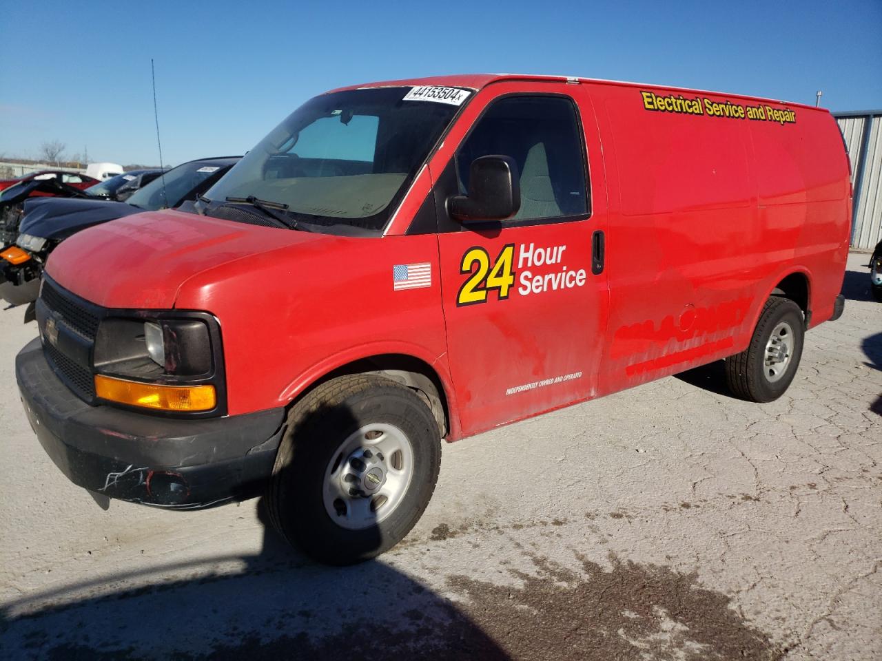 2013 CHEVROLET Express 2500 VIN 1GCWGFCA9D1186960 photo 1