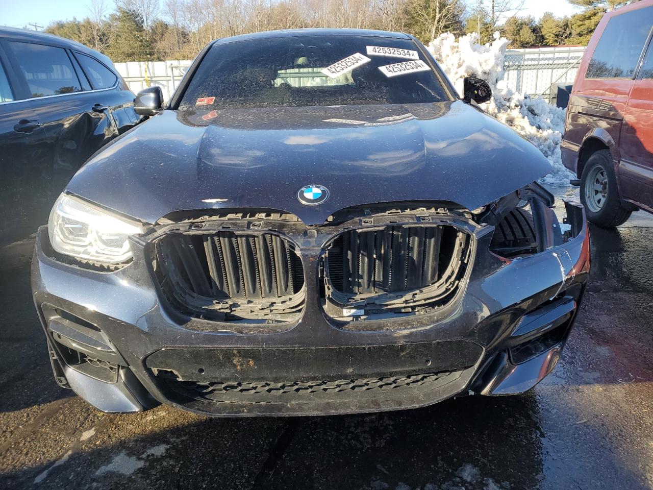 2021 BMW X4 VIN 5UX2V5C02M9H82906 photo 5