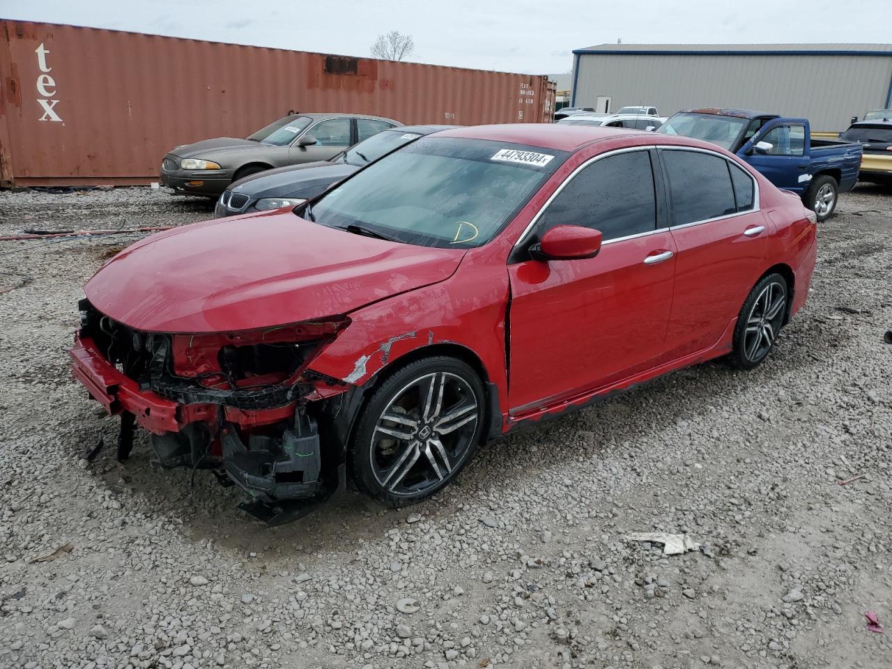 2017 Honda Accord VIN 1HGCR2F55HA194467 photo 1