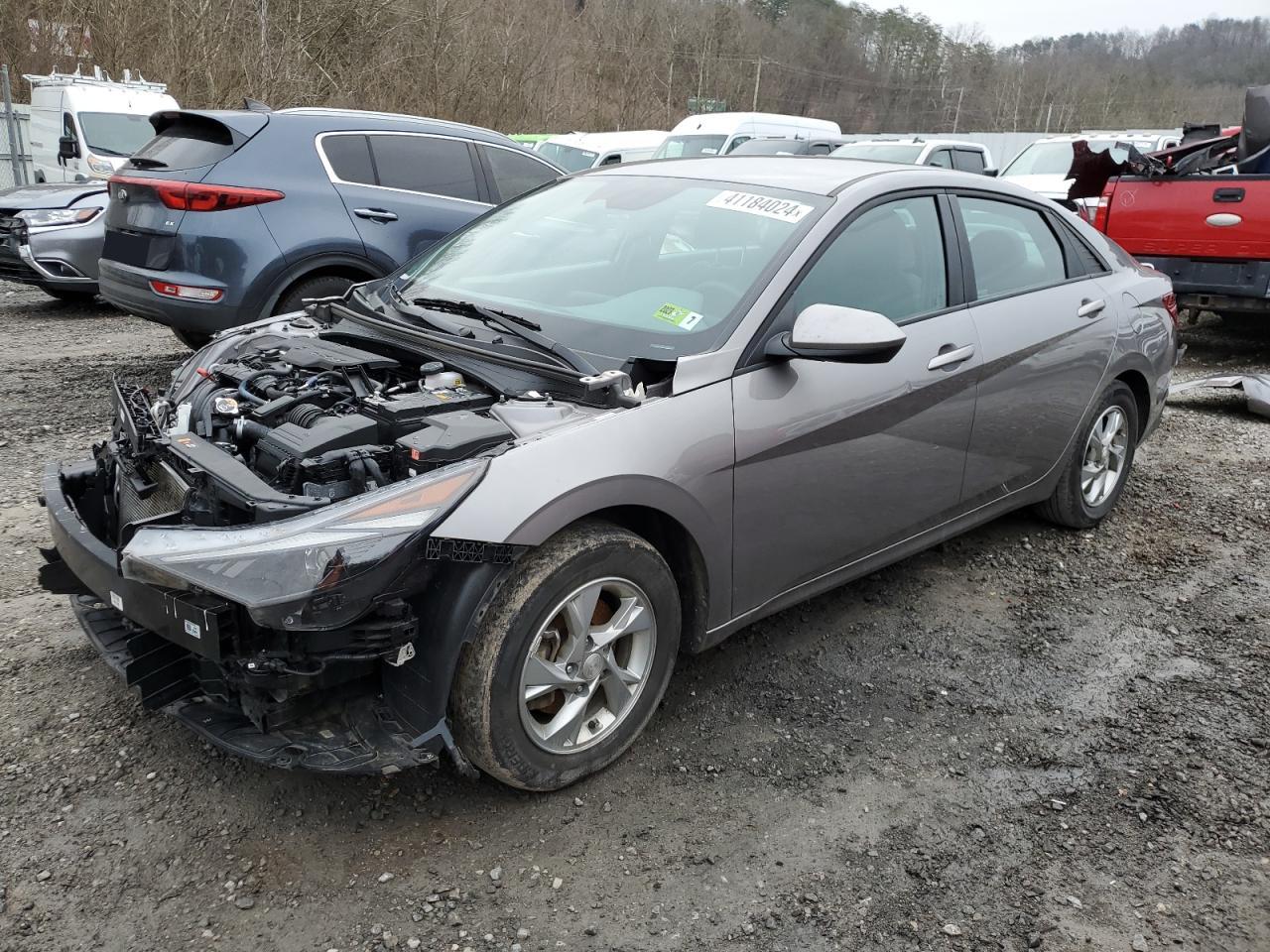 2022 HYUNDAI Elantra VIN KMHLL4AG4NU368135 photo 1