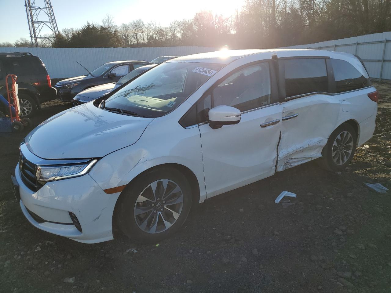2021 HONDA Odyssey exl VIN 5FNRL6H71MB024320 photo 1