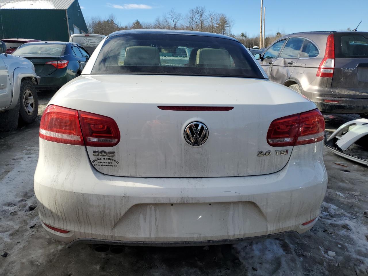 2013 VOLKSWAGEN Eos VIN WVWBW8AH5DV003849 photo 6