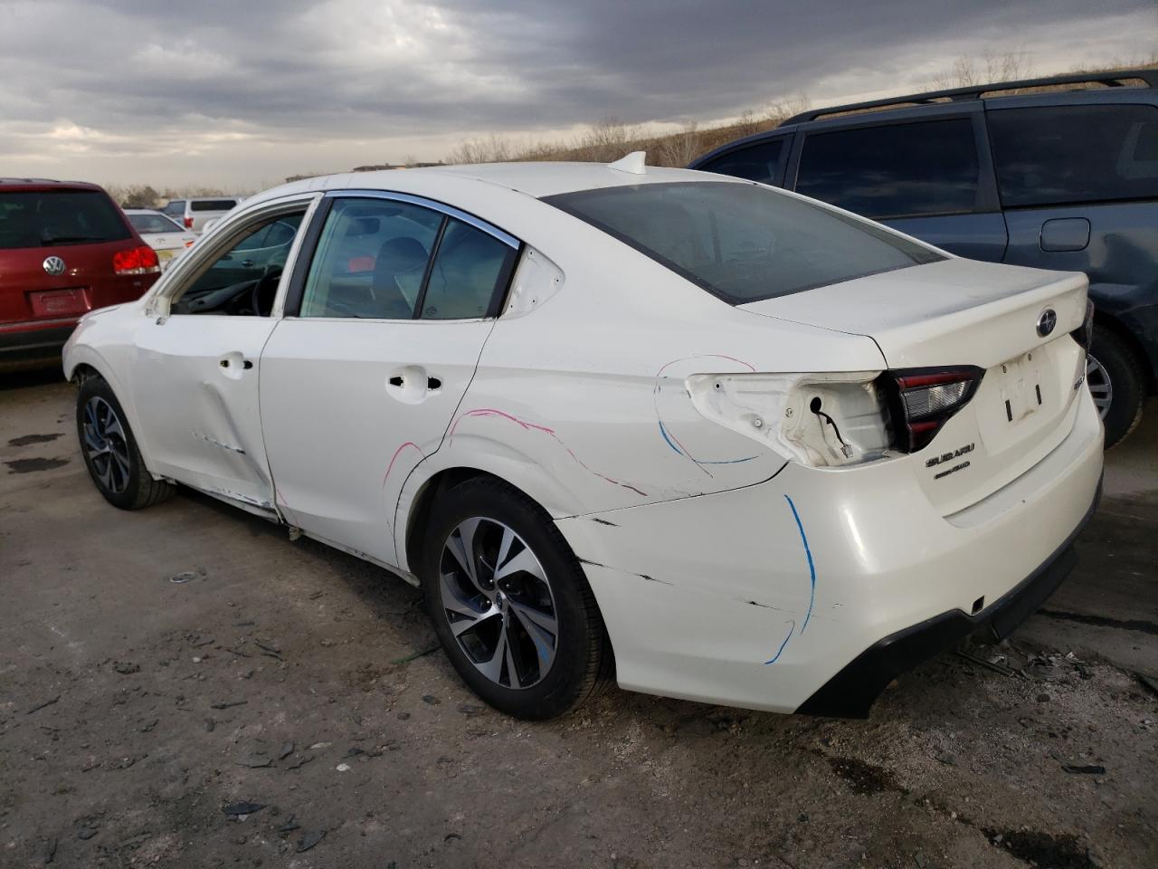 2020 SUBARU LEGACY VIN 4S3BWAE63L3018179 photo 2