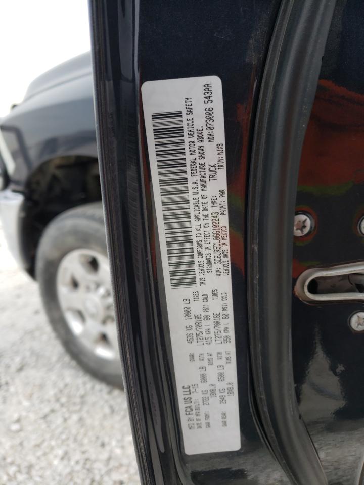 2016 RAM 2500 slt VIN 3C6UR5DL0GG102243 photo 12