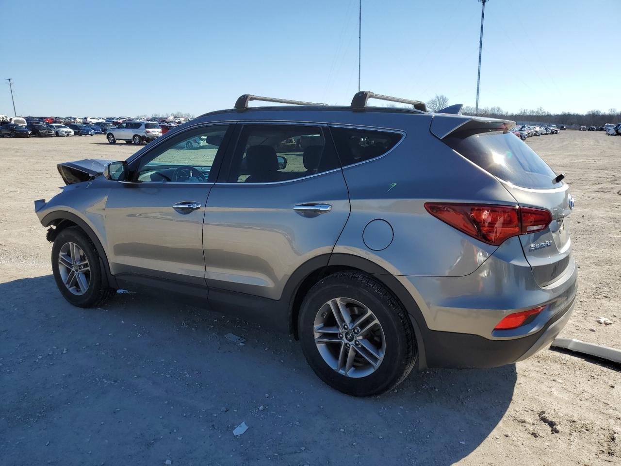2017 HYUNDAI Santa fe VIN 5NMZUDLB9HH050262 photo 2