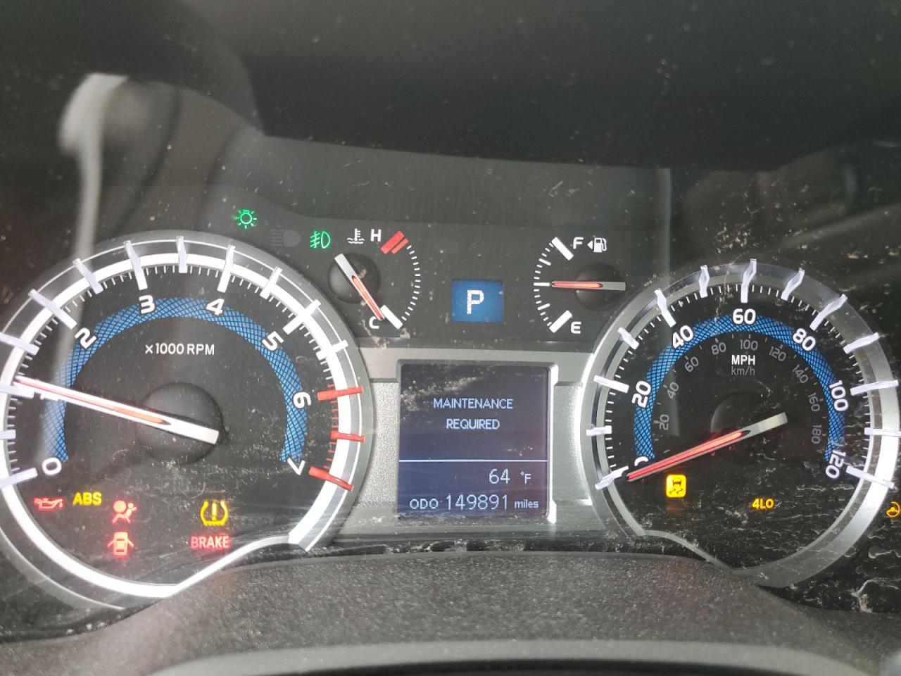 2015 TOYOTA 4runner VIN JTEBU5JR3F5214060 photo 9
