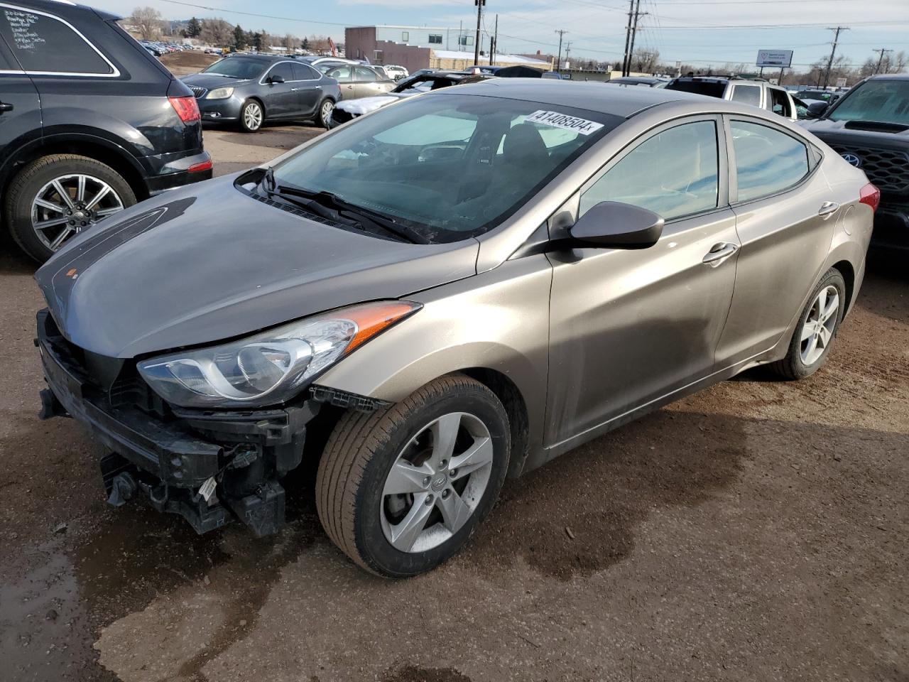 2013 HYUNDAI Elantra VIN 5NPDH4AE3DH340831 photo 1