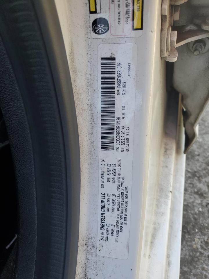 2014 CHRYSLER 200 VIN 1C3CCBAB7EN212196 photo 12