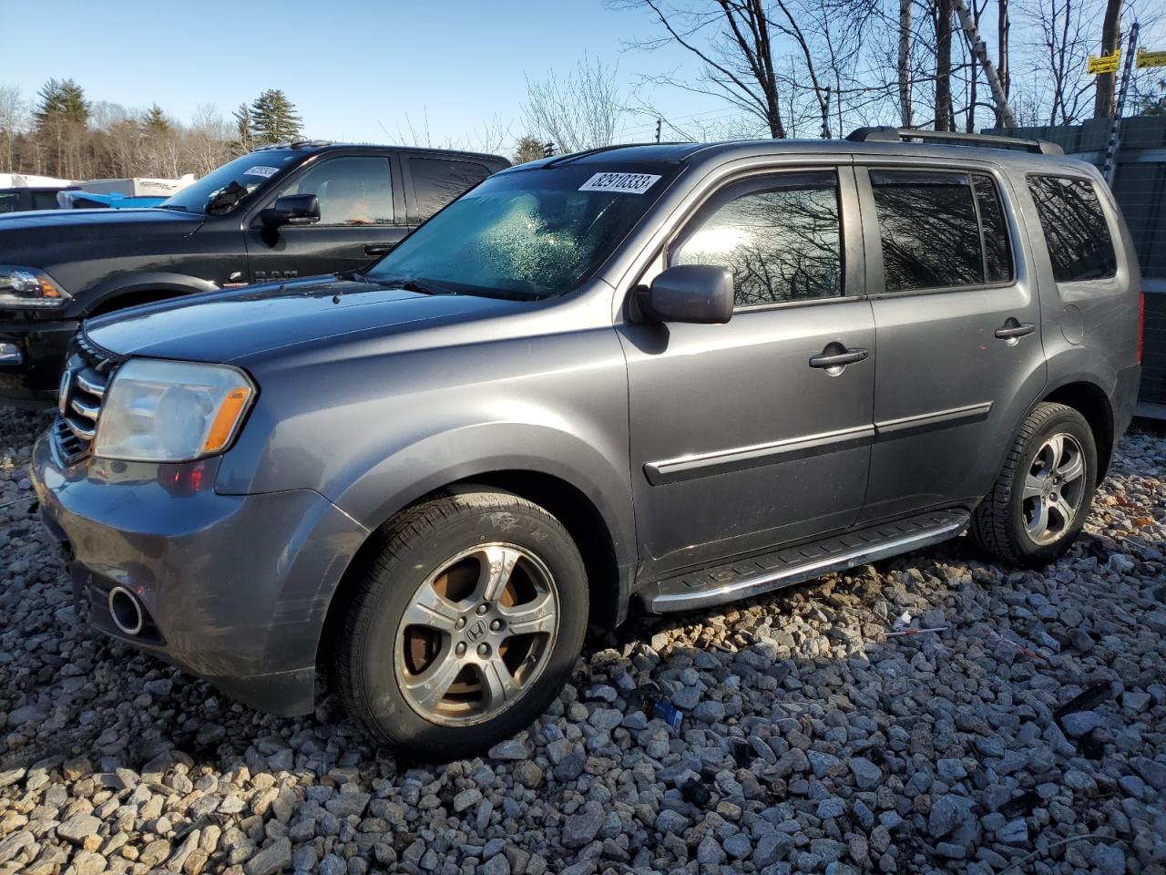 2012 HONDA Pilot VIN 5FNYF4H58CB005042 photo 1