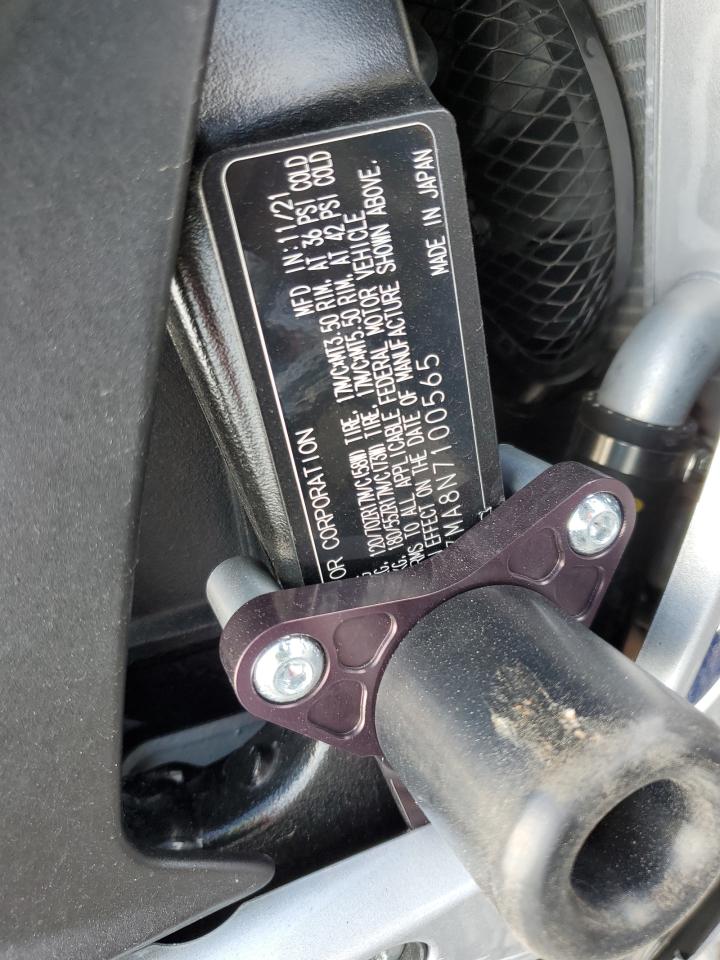 2022 SUZUKI Gsxr750 VIN JS1GR7MA8N7100565 photo 10