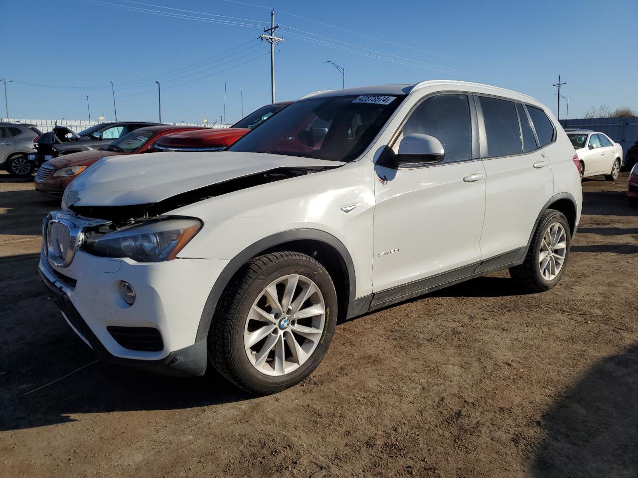 2017 BMW X3 VIN 5UXWZ7C32H0V90047 photo 1
