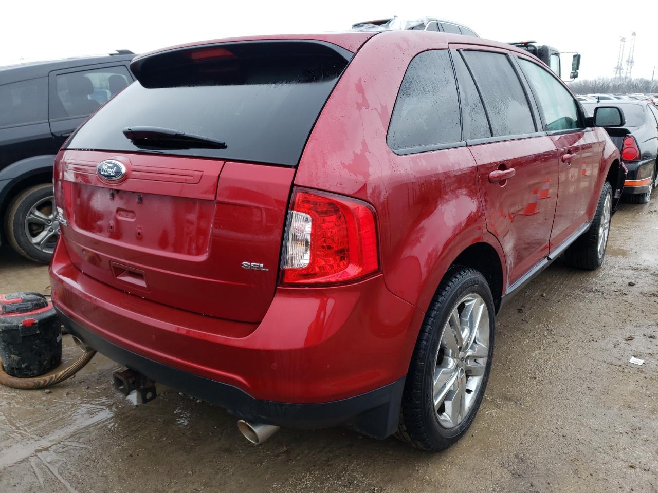 2014 FORD Edge VIN 2FMDK3JC5EBA07338 photo 3